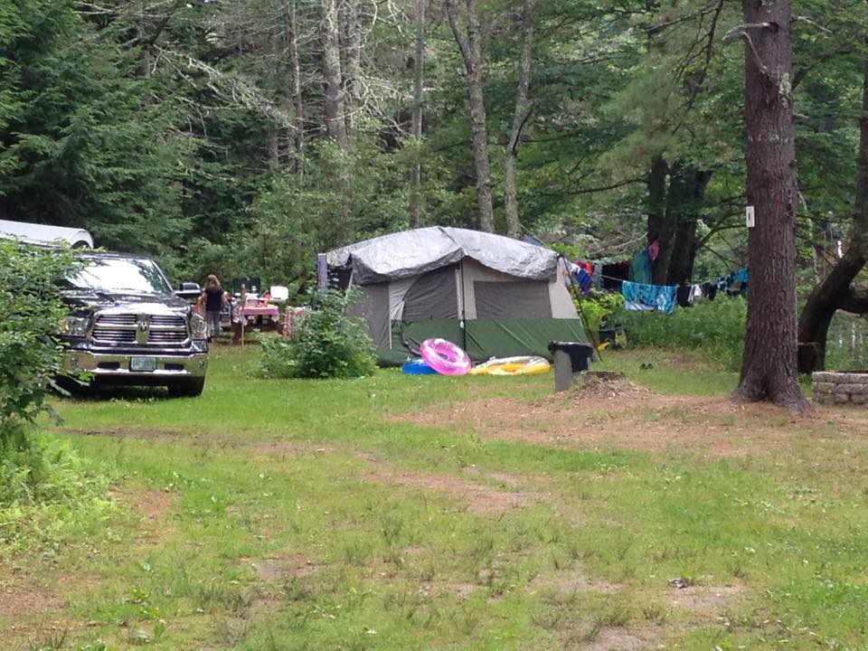 Campsite by River